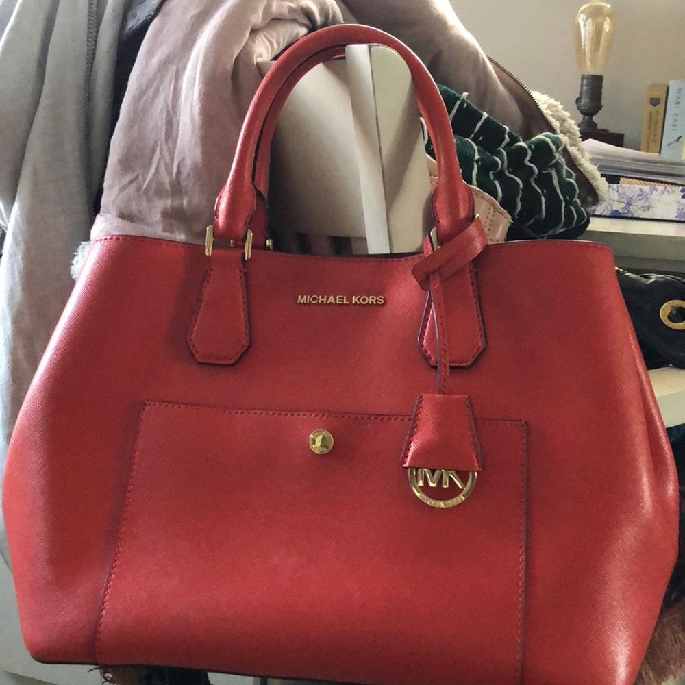 Michael Kors Orange satchel